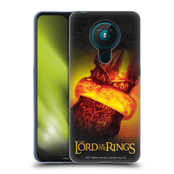 The Lord Of The Rings The Fellowship Of The Ring Character Art Ring Soft Gel Case for Nokia 5.3