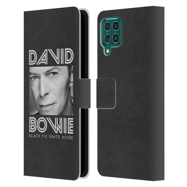 David Bowie Album Art Black Tie Leather Book Wallet Case Cover For Samsung Galaxy F62 (2021)