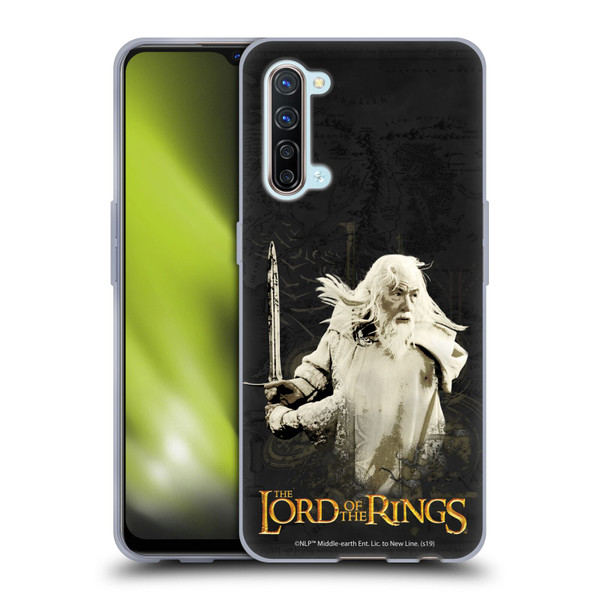 The Lord Of The Rings The Fellowship Of The Ring Character Art Gandalf Soft Gel Case for OPPO Find X2 Lite 5G
