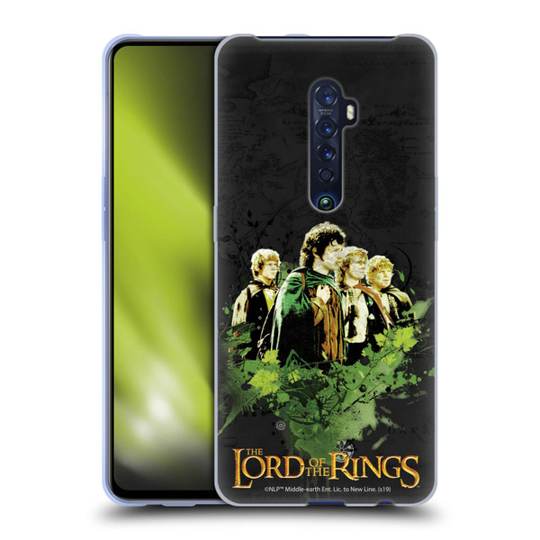 The Lord Of The Rings The Fellowship Of The Ring Character Art Group Soft Gel Case for OPPO Reno 2