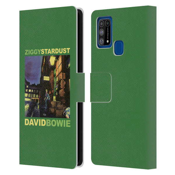 David Bowie Album Art Ziggy Stardust Leather Book Wallet Case Cover For Samsung Galaxy M31 (2020)