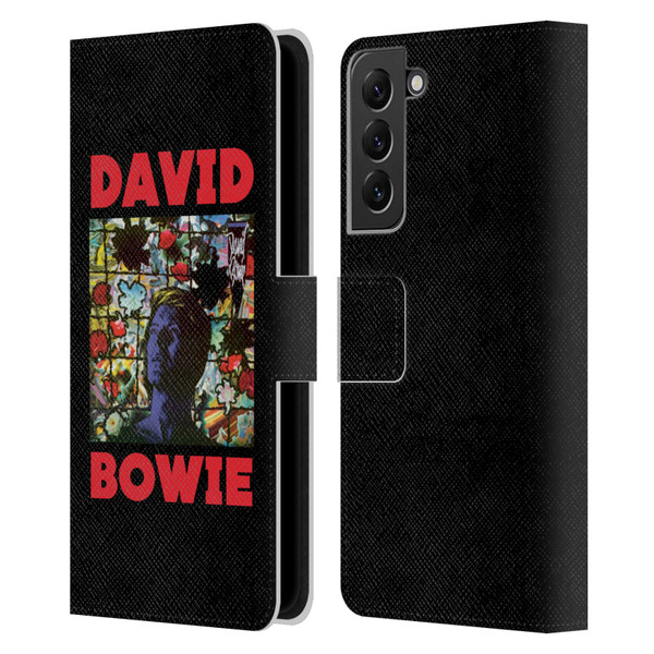 David Bowie Album Art Tonight Leather Book Wallet Case Cover For Samsung Galaxy S22+ 5G