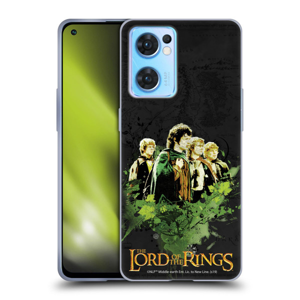 The Lord Of The Rings The Fellowship Of The Ring Character Art Group Soft Gel Case for OPPO Reno7 5G / Find X5 Lite