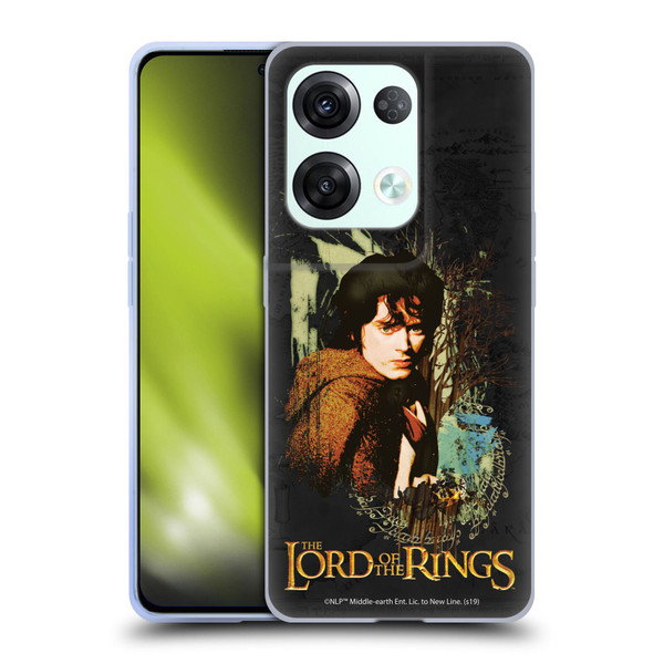 The Lord Of The Rings The Fellowship Of The Ring Character Art Frodo Soft Gel Case for OPPO Reno8 Pro