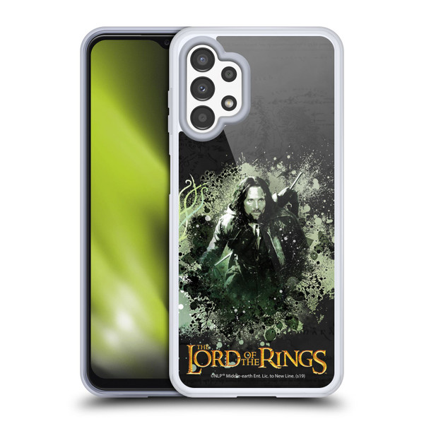 The Lord Of The Rings The Fellowship Of The Ring Character Art Aragorn Soft Gel Case for Samsung Galaxy A13 (2022)