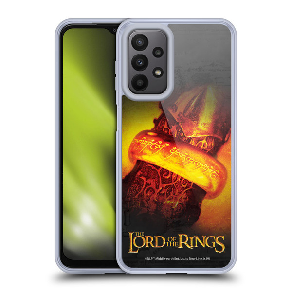 The Lord Of The Rings The Fellowship Of The Ring Character Art Ring Soft Gel Case for Samsung Galaxy A23 / 5G (2022)