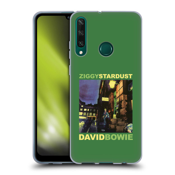 David Bowie Album Art Ziggy Stardust Soft Gel Case for Huawei Y6p