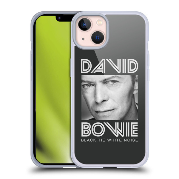 David Bowie Album Art Black Tie Soft Gel Case for Apple iPhone 13