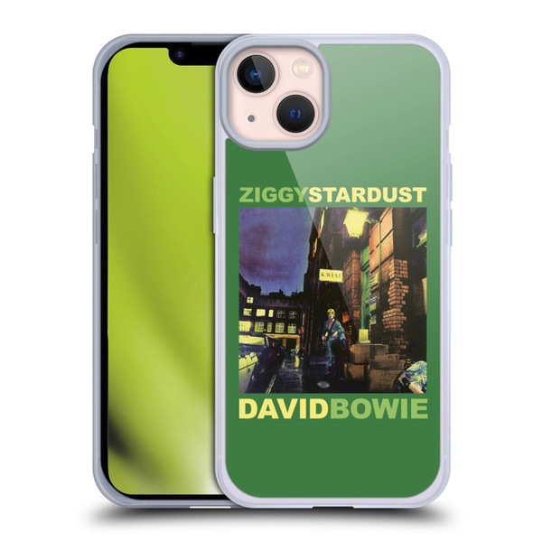 David Bowie Album Art Ziggy Stardust Soft Gel Case for Apple iPhone 13