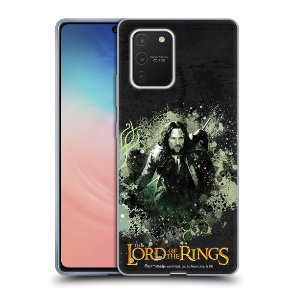 The Lord Of The Rings The Fellowship Of The Ring Character Art Aragorn Soft Gel Case for Samsung Galaxy S10 Lite