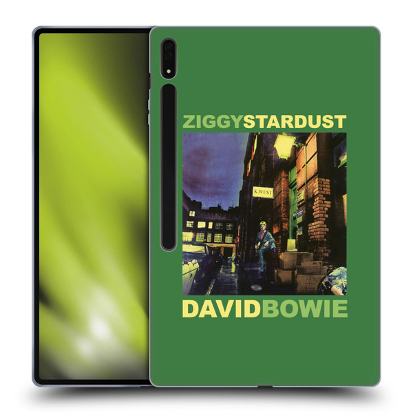 David Bowie Album Art Ziggy Stardust Soft Gel Case for Samsung Galaxy Tab S8 Ultra