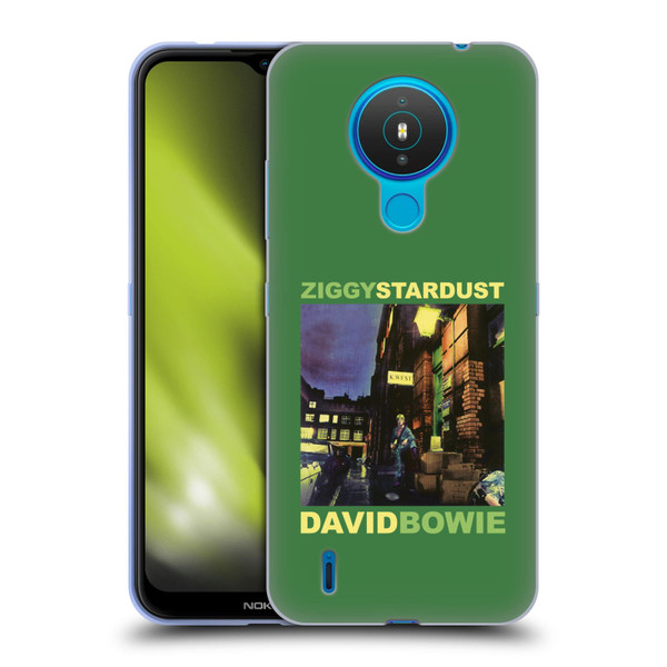 David Bowie Album Art Ziggy Stardust Soft Gel Case for Nokia 1.4
