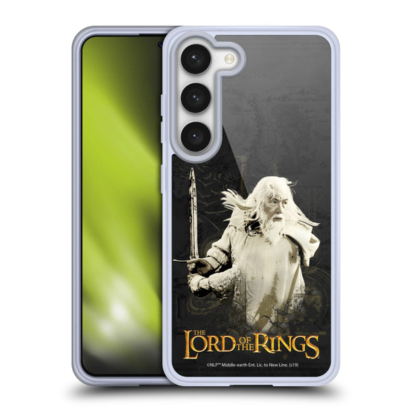 The Lord Of The Rings The Fellowship Of The Ring Character Art Gandalf Soft Gel Case for Samsung Galaxy S23 5G