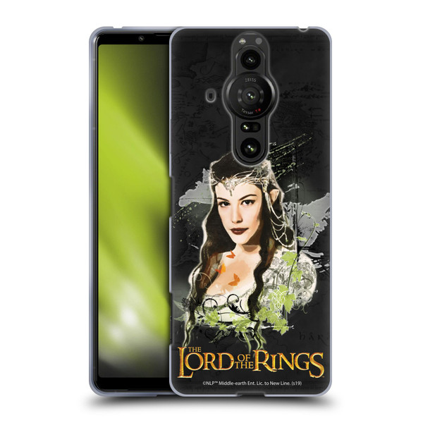 The Lord Of The Rings The Fellowship Of The Ring Character Art Arwen Soft Gel Case for Sony Xperia Pro-I