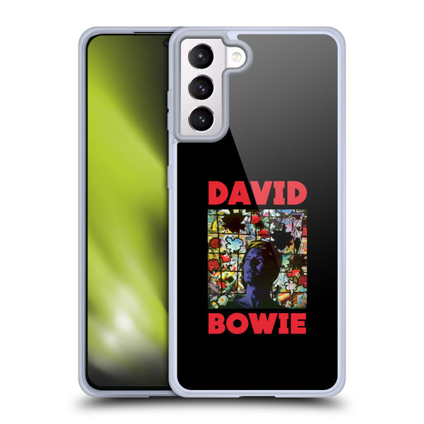 David Bowie Album Art Tonight Soft Gel Case for Samsung Galaxy S21+ 5G