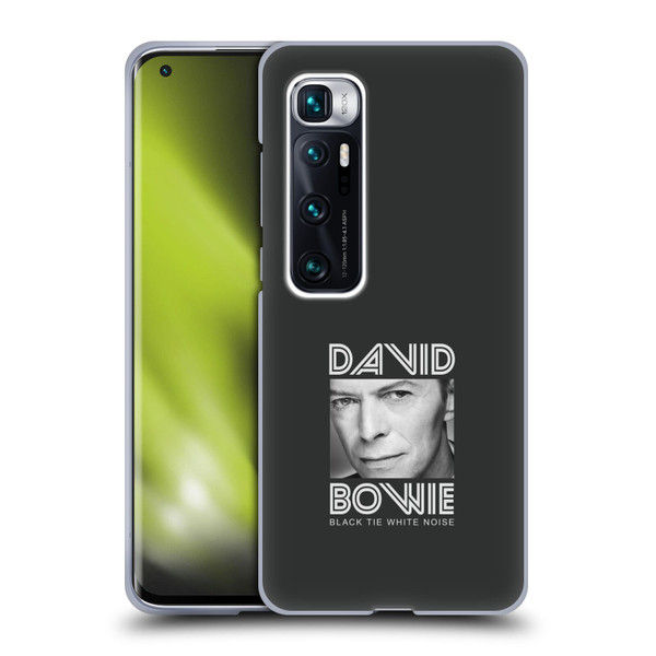David Bowie Album Art Black Tie Soft Gel Case for Xiaomi Mi 10 Ultra 5G