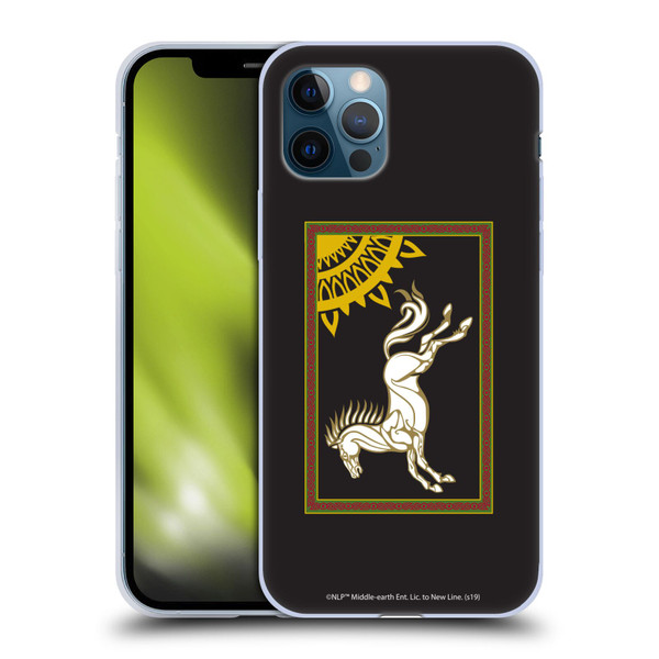 The Lord Of The Rings The Fellowship Of The Ring Graphics Flag Of Rohan Soft Gel Case for Apple iPhone 12 / iPhone 12 Pro