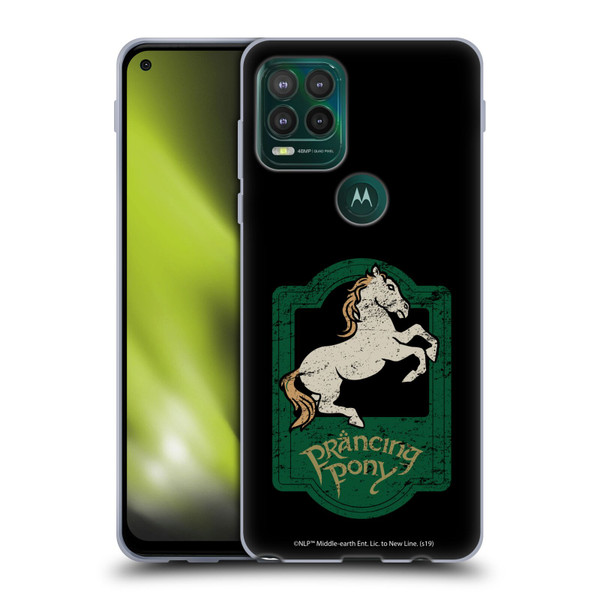 The Lord Of The Rings The Fellowship Of The Ring Graphics Prancing Pony Soft Gel Case for Motorola Moto G Stylus 5G 2021