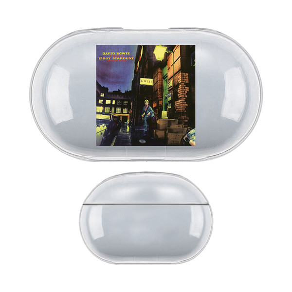 David Bowie Album Art Ziggy Stardust Clear Hard Crystal Cover for Samsung Galaxy Buds / Buds Plus