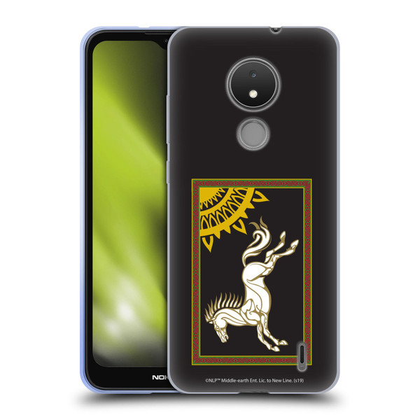 The Lord Of The Rings The Fellowship Of The Ring Graphics Flag Of Rohan Soft Gel Case for Nokia C21