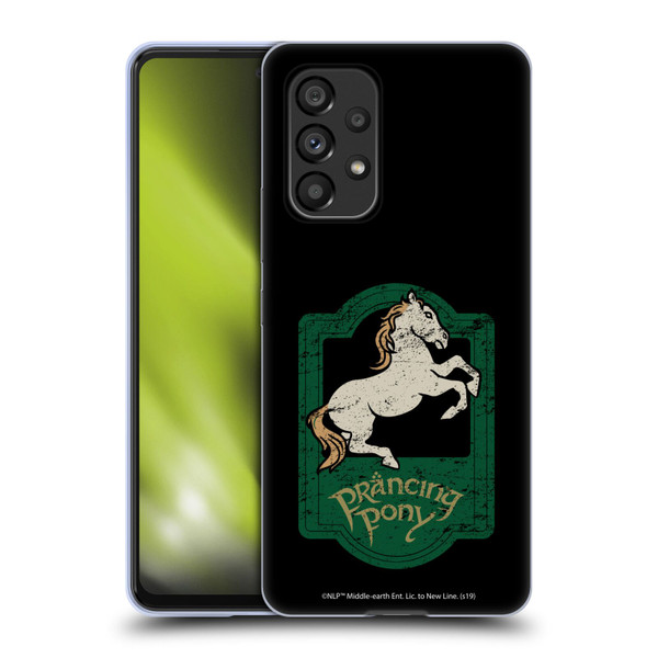 The Lord Of The Rings The Fellowship Of The Ring Graphics Prancing Pony Soft Gel Case for Samsung Galaxy A53 5G (2022)