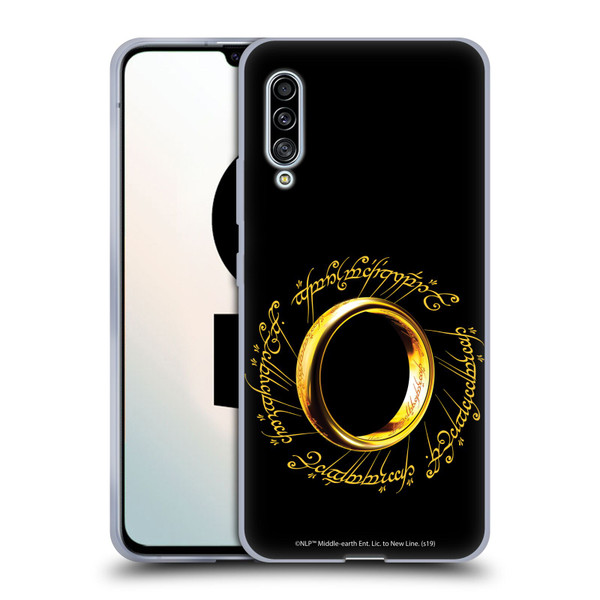 The Lord Of The Rings The Fellowship Of The Ring Graphics One Ring Soft Gel Case for Samsung Galaxy A90 5G (2019)