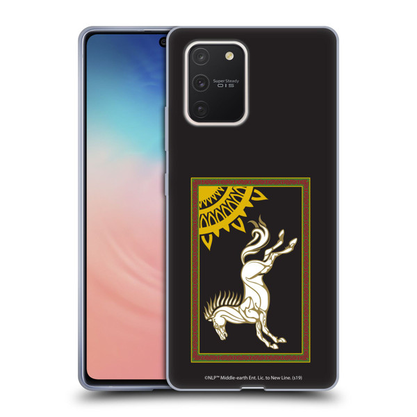 The Lord Of The Rings The Fellowship Of The Ring Graphics Flag Of Rohan Soft Gel Case for Samsung Galaxy S10 Lite