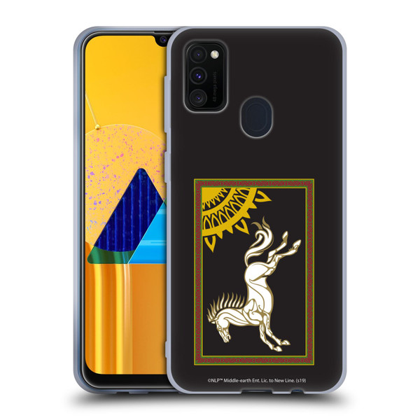 The Lord Of The Rings The Fellowship Of The Ring Graphics Flag Of Rohan Soft Gel Case for Samsung Galaxy M30s (2019)/M21 (2020)