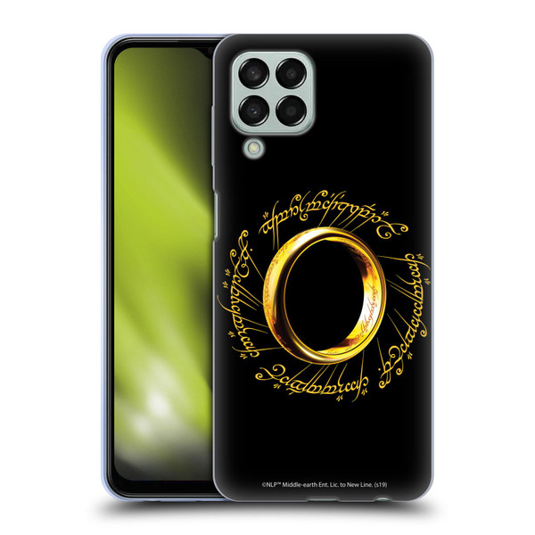 The Lord Of The Rings The Fellowship Of The Ring Graphics One Ring Soft Gel Case for Samsung Galaxy M33 (2022)