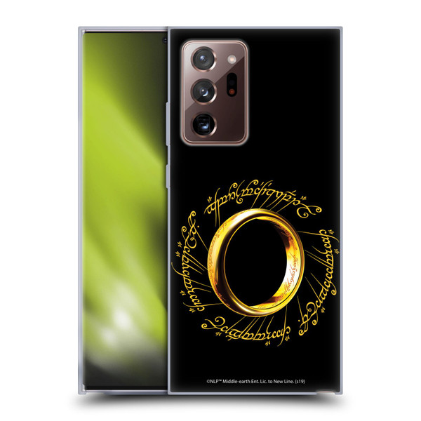 The Lord Of The Rings The Fellowship Of The Ring Graphics One Ring Soft Gel Case for Samsung Galaxy Note20 Ultra / 5G