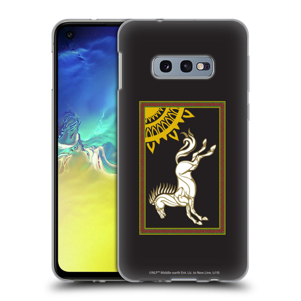 The Lord Of The Rings The Fellowship Of The Ring Graphics Flag Of Rohan Soft Gel Case for Samsung Galaxy S10e