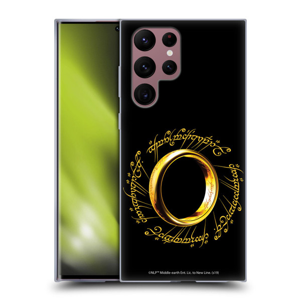 The Lord Of The Rings The Fellowship Of The Ring Graphics One Ring Soft Gel Case for Samsung Galaxy S22 Ultra 5G