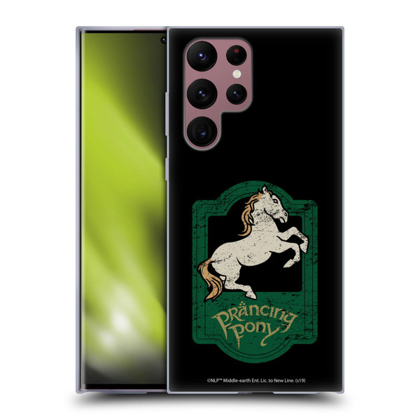 The Lord Of The Rings The Fellowship Of The Ring Graphics Prancing Pony Soft Gel Case for Samsung Galaxy S22 Ultra 5G