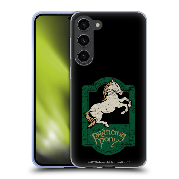 The Lord Of The Rings The Fellowship Of The Ring Graphics Prancing Pony Soft Gel Case for Samsung Galaxy S23+ 5G