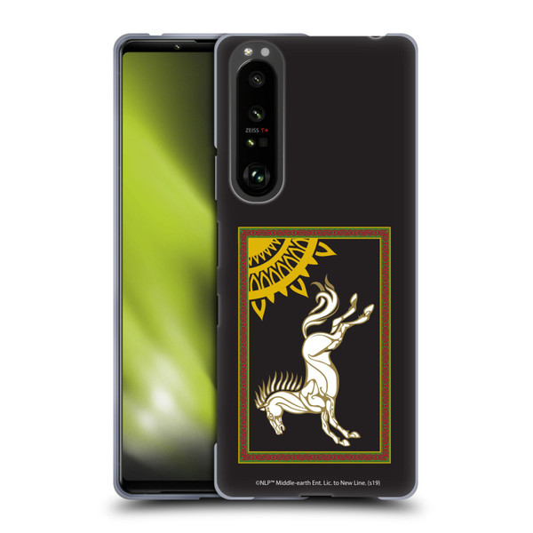 The Lord Of The Rings The Fellowship Of The Ring Graphics Flag Of Rohan Soft Gel Case for Sony Xperia 1 III