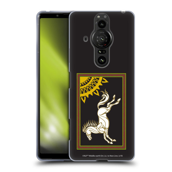 The Lord Of The Rings The Fellowship Of The Ring Graphics Flag Of Rohan Soft Gel Case for Sony Xperia Pro-I