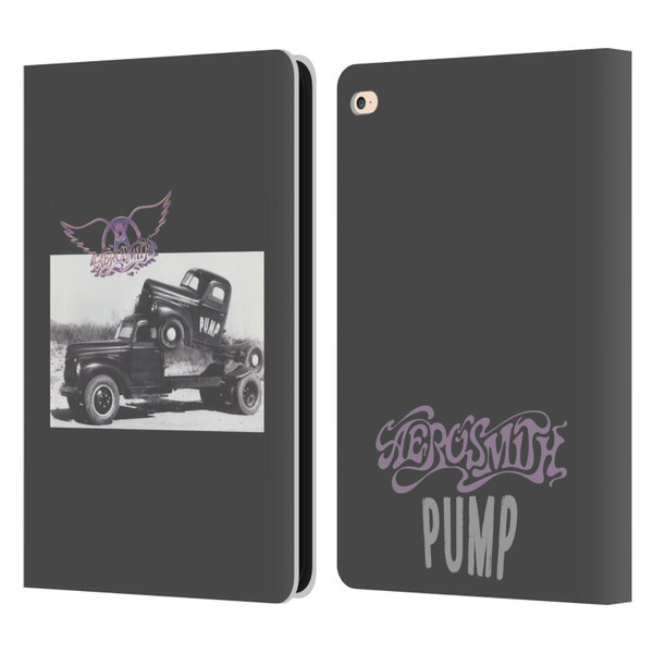 Aerosmith Black And White The Pump Leather Book Wallet Case Cover For Apple iPad Air 2 (2014)