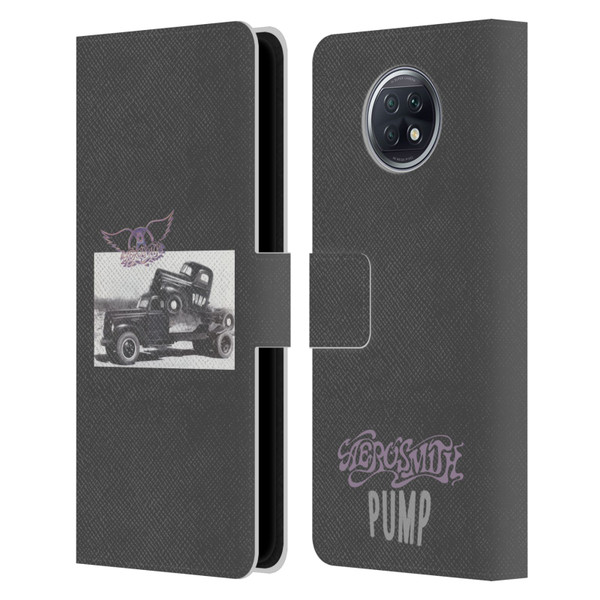 Aerosmith Black And White The Pump Leather Book Wallet Case Cover For Xiaomi Redmi Note 9T 5G