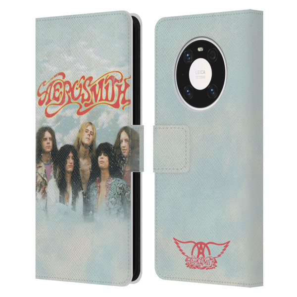 Aerosmith Classics Logo Decal Leather Book Wallet Case Cover For Huawei Mate 40 Pro 5G