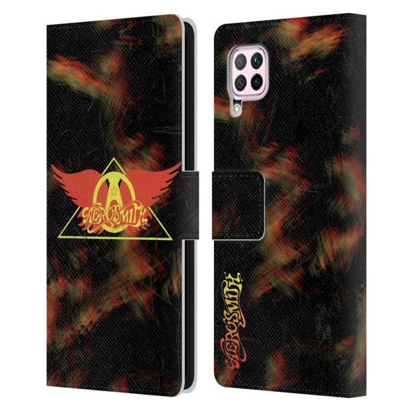 Aerosmith Classics Triangle Winged Leather Book Wallet Case Cover For Huawei Nova 6 SE / P40 Lite