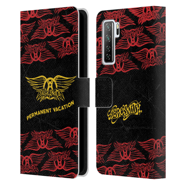 Aerosmith Classics Permanent Vacation Leather Book Wallet Case Cover For Huawei Nova 7 SE/P40 Lite 5G