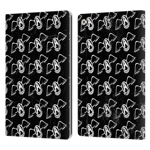 Aerosmith Classics Logo Pattern Leather Book Wallet Case Cover For Apple iPad 10.2 2019/2020/2021