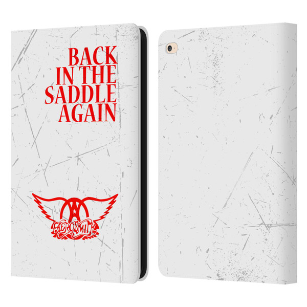 Aerosmith Classics Back In The Saddle Again Leather Book Wallet Case Cover For Apple iPad Air 2 (2014)