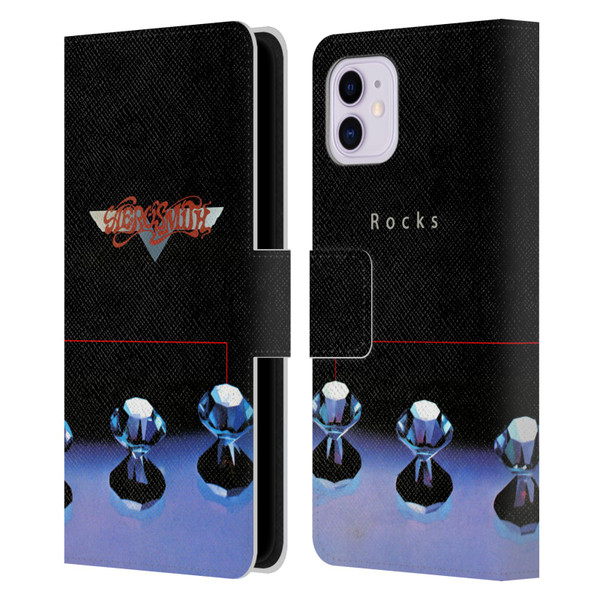 Aerosmith Classics Rocks Leather Book Wallet Case Cover For Apple iPhone 11