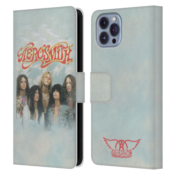 Aerosmith Classics Logo Decal Leather Book Wallet Case Cover For Apple iPhone 14
