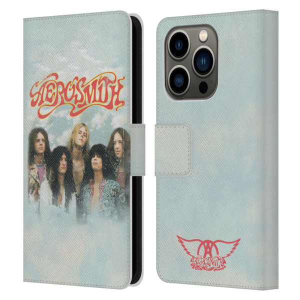 Aerosmith Classics Logo Decal Leather Book Wallet Case Cover For Apple iPhone 14 Pro