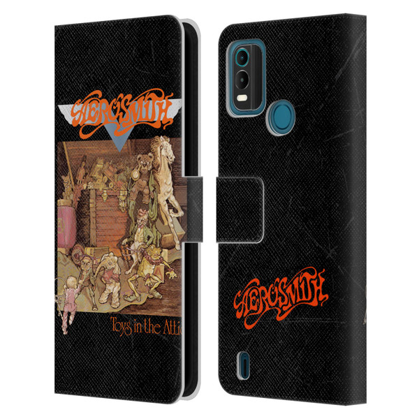 Aerosmith Classics Toys In The Attic Leather Book Wallet Case Cover For Nokia G11 Plus