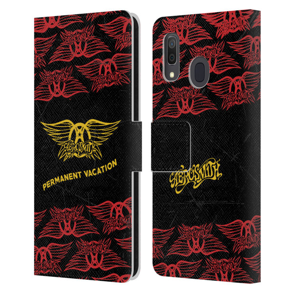 Aerosmith Classics Permanent Vacation Leather Book Wallet Case Cover For Samsung Galaxy A33 5G (2022)