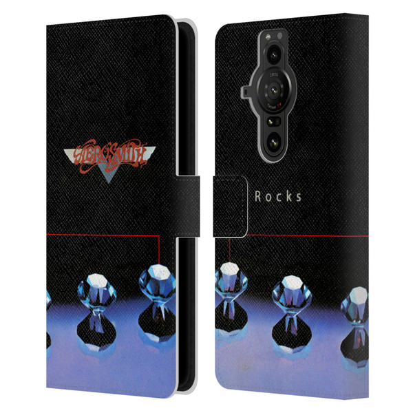 Aerosmith Classics Rocks Leather Book Wallet Case Cover For Sony Xperia Pro-I