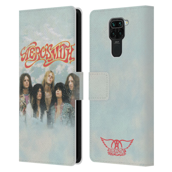Aerosmith Classics Logo Decal Leather Book Wallet Case Cover For Xiaomi Redmi Note 9 / Redmi 10X 4G